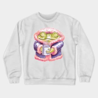 cozy frog Crewneck Sweatshirt